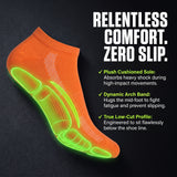 Mix Colors No Show Running Socks -  6 Pack