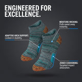 Women's Spectrum Low Cut Socks - 6 Pack