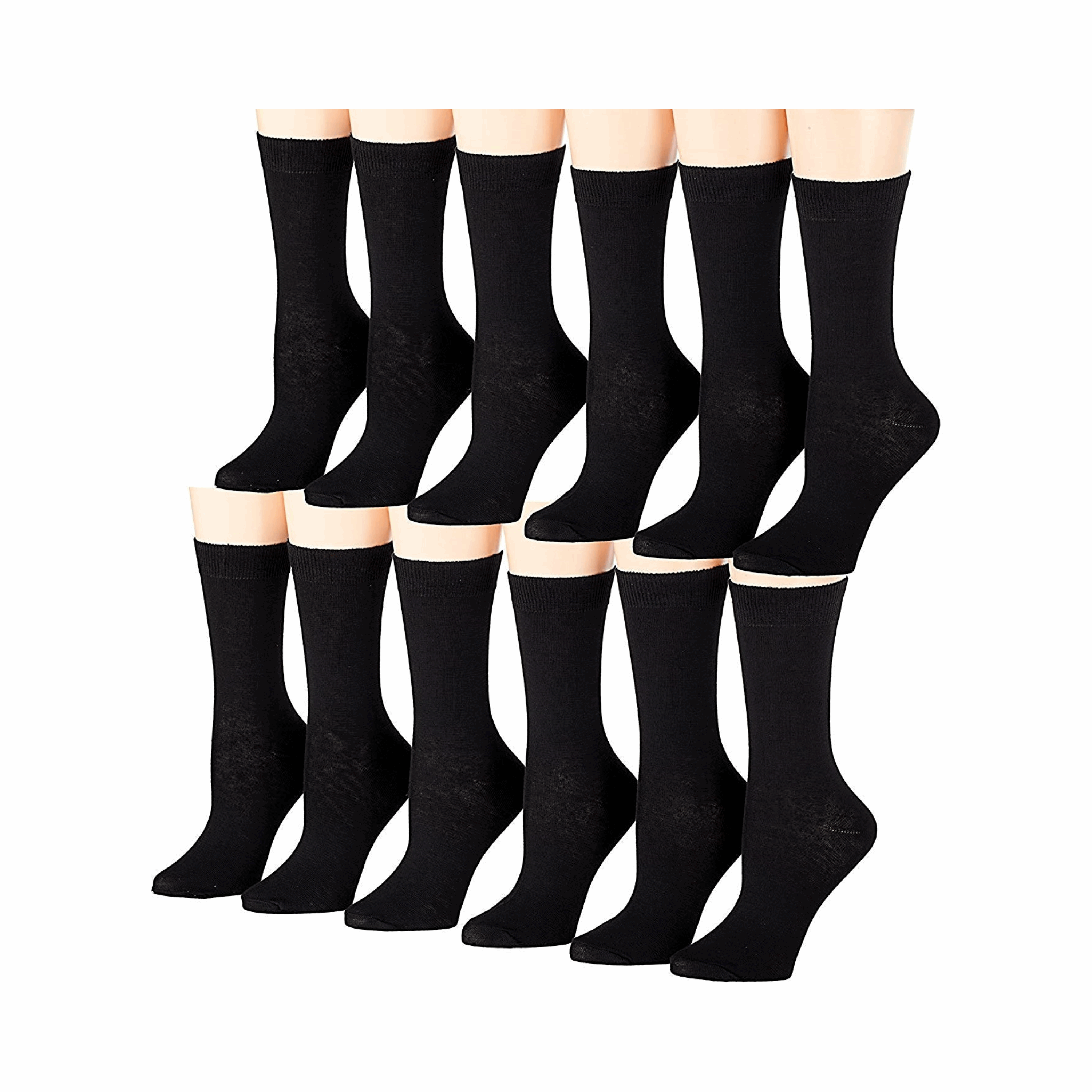 Black Crew Socks