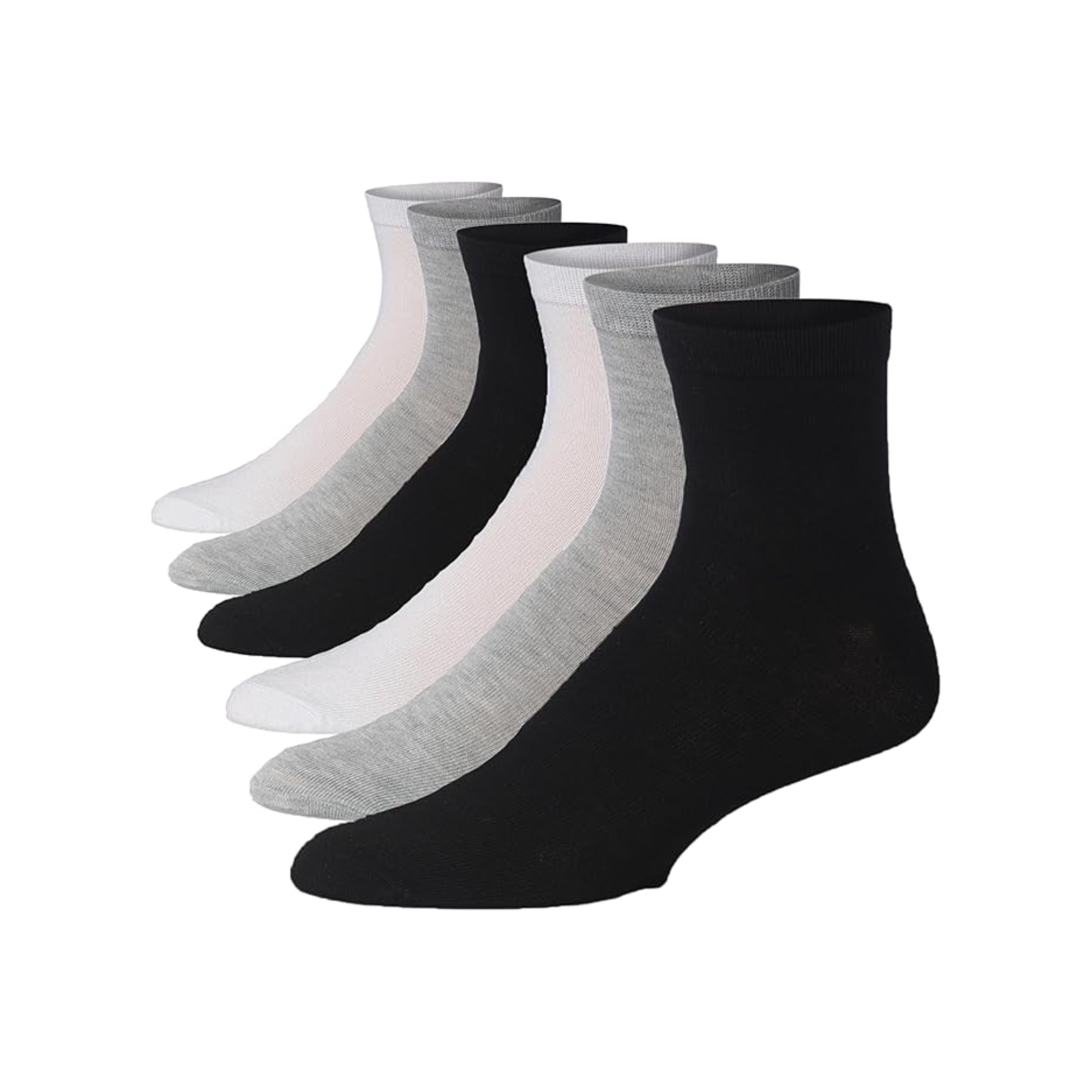 Men's Neutral Quarter Socks