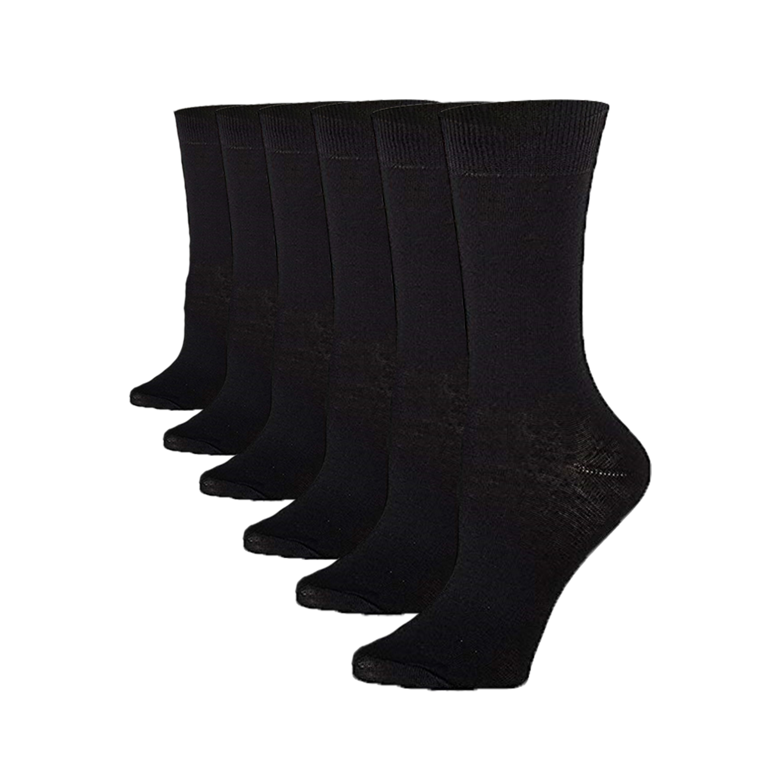 Black Monochrome Socks