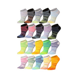 Bright Color No Show Socks