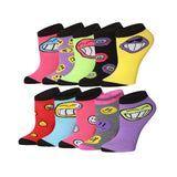 Smile Face Low Cut Socks
