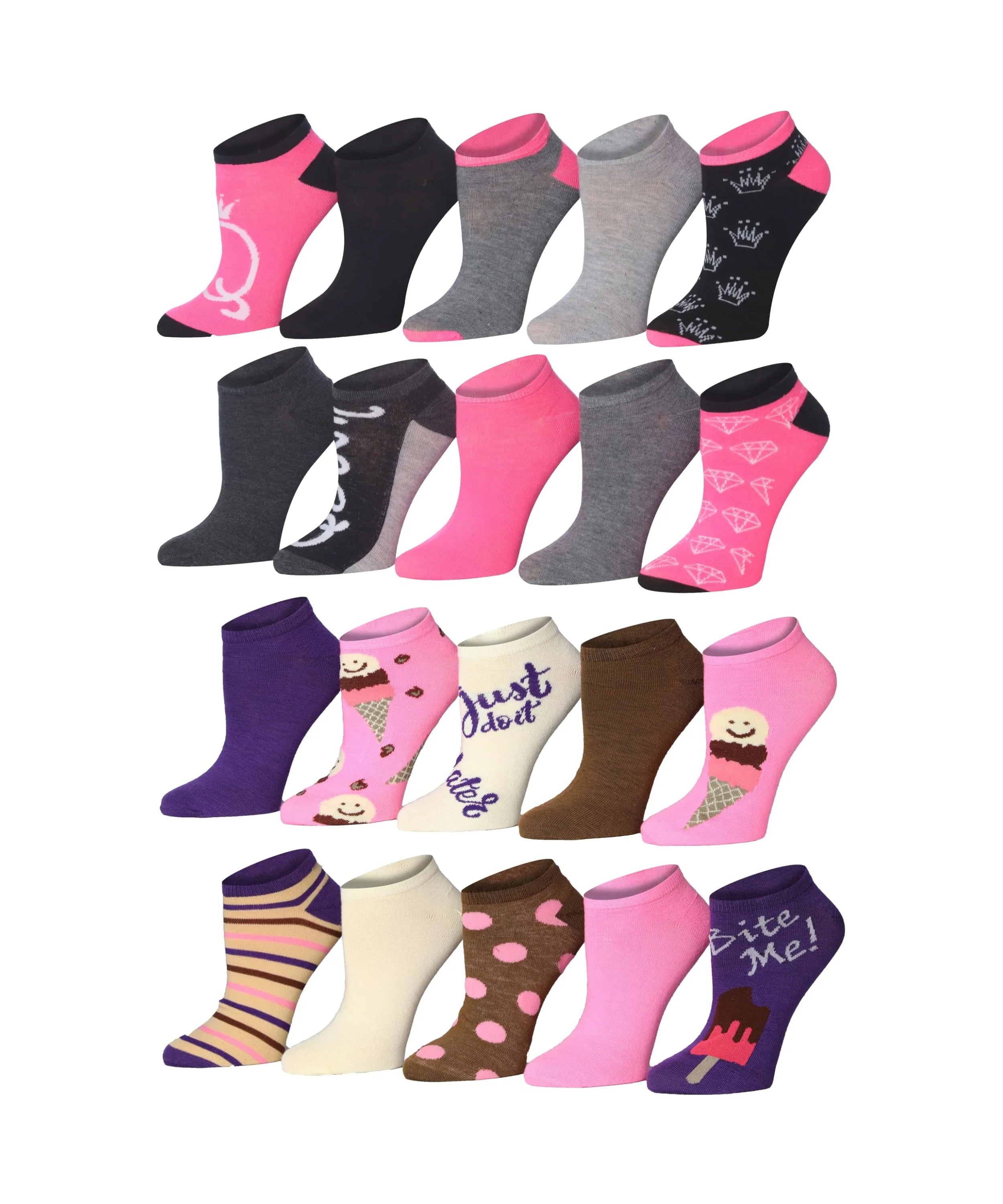 Delight Colorful Ankle Socks