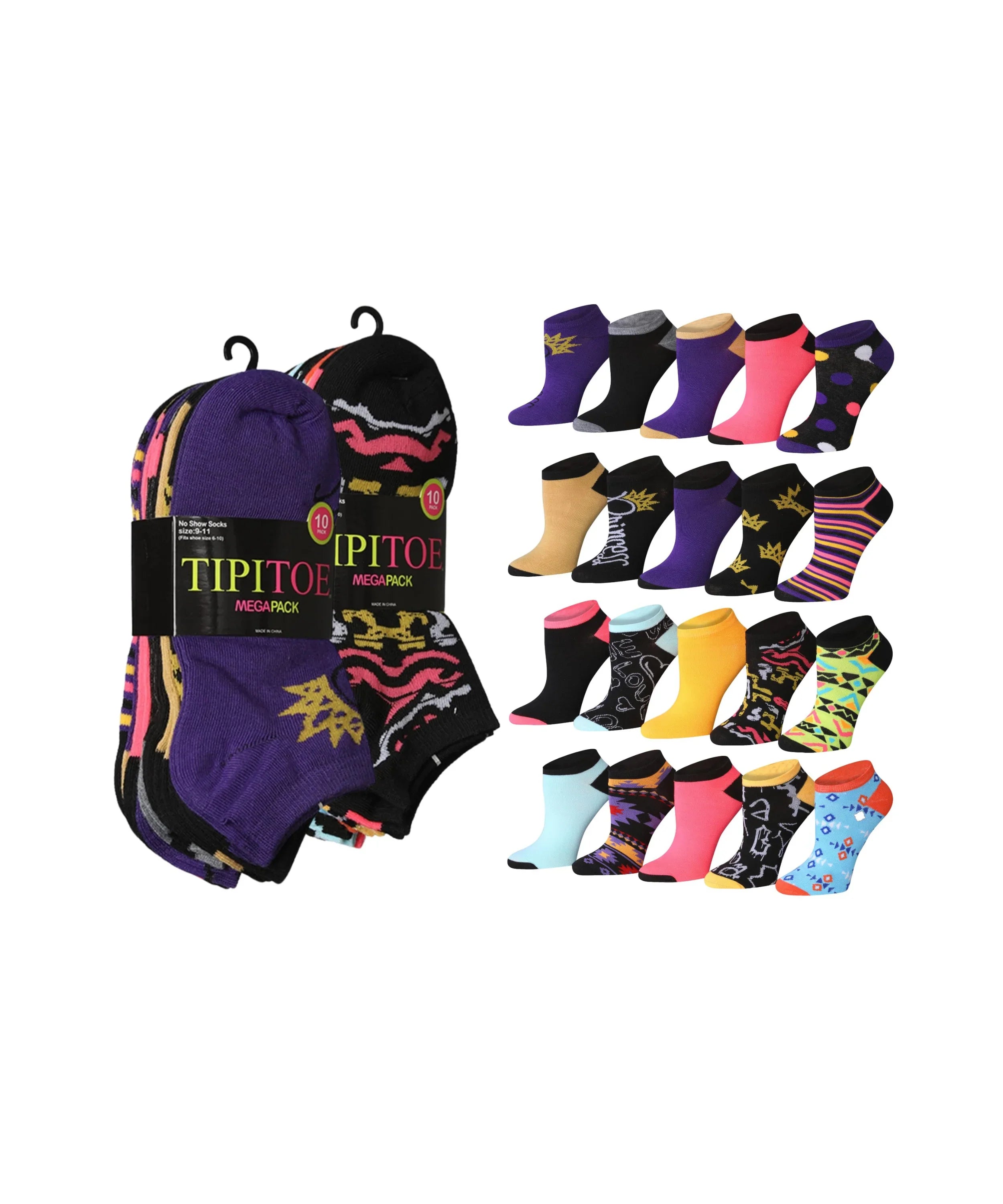 Vibrant Low Cut Socks