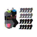 Black & Grey Low Cut Socks