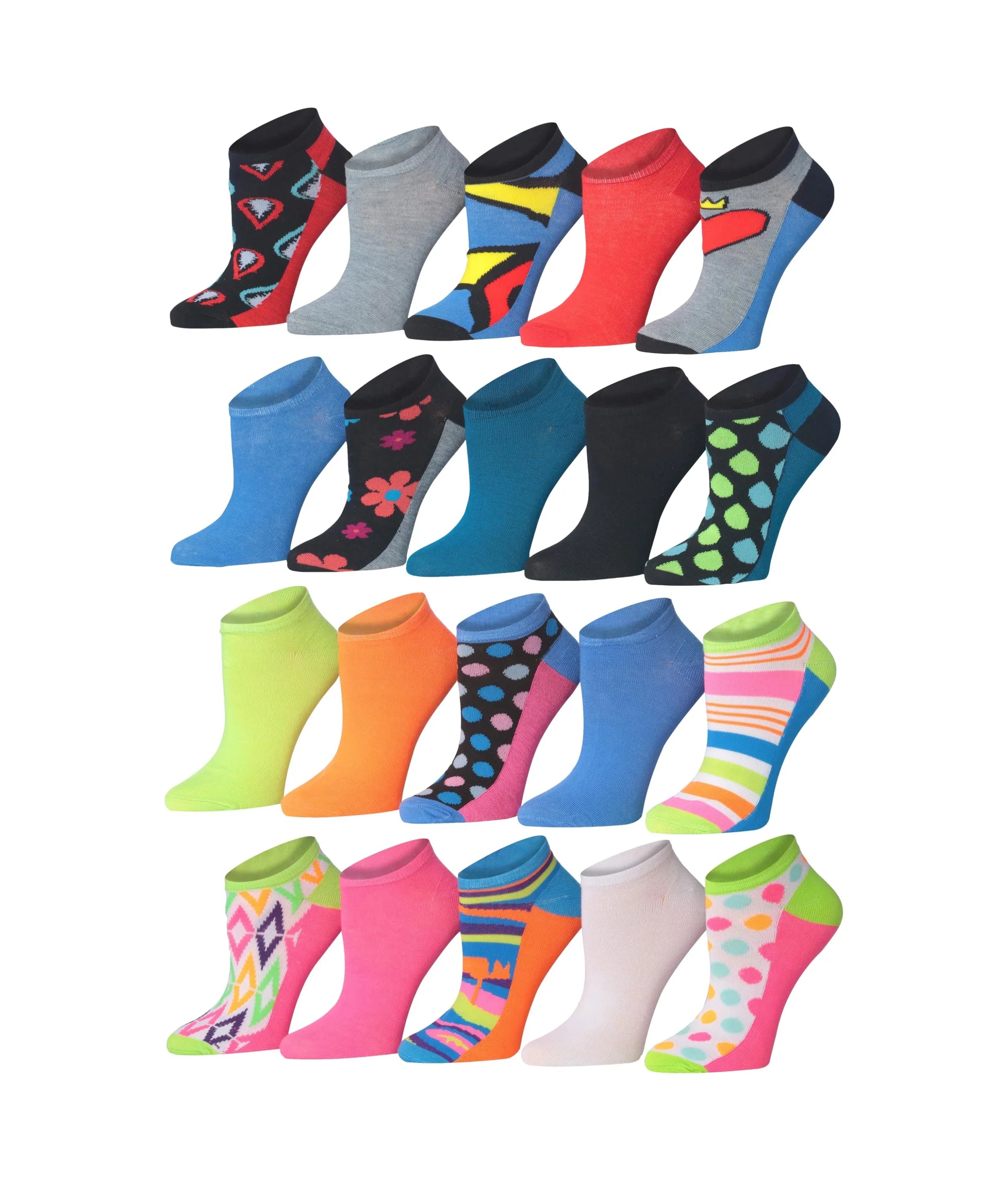 Girls Carnival Ankle Socks