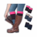 Multicolor Boot Cuffs