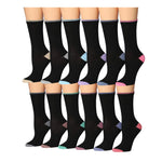 Black Heel Socks