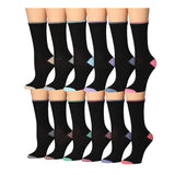 Black Heel Socks