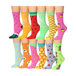 Orange Crew Socks