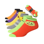 Colorful Patterned Low Cut Socks