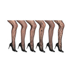 black fishnet tights