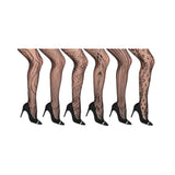 black fishnet tights