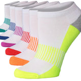 Women’s Crew Socks 12-Pack + Women’s Cushioned Athletic Running Ankle Socks 6-Pack Bundle (18 Pairs)