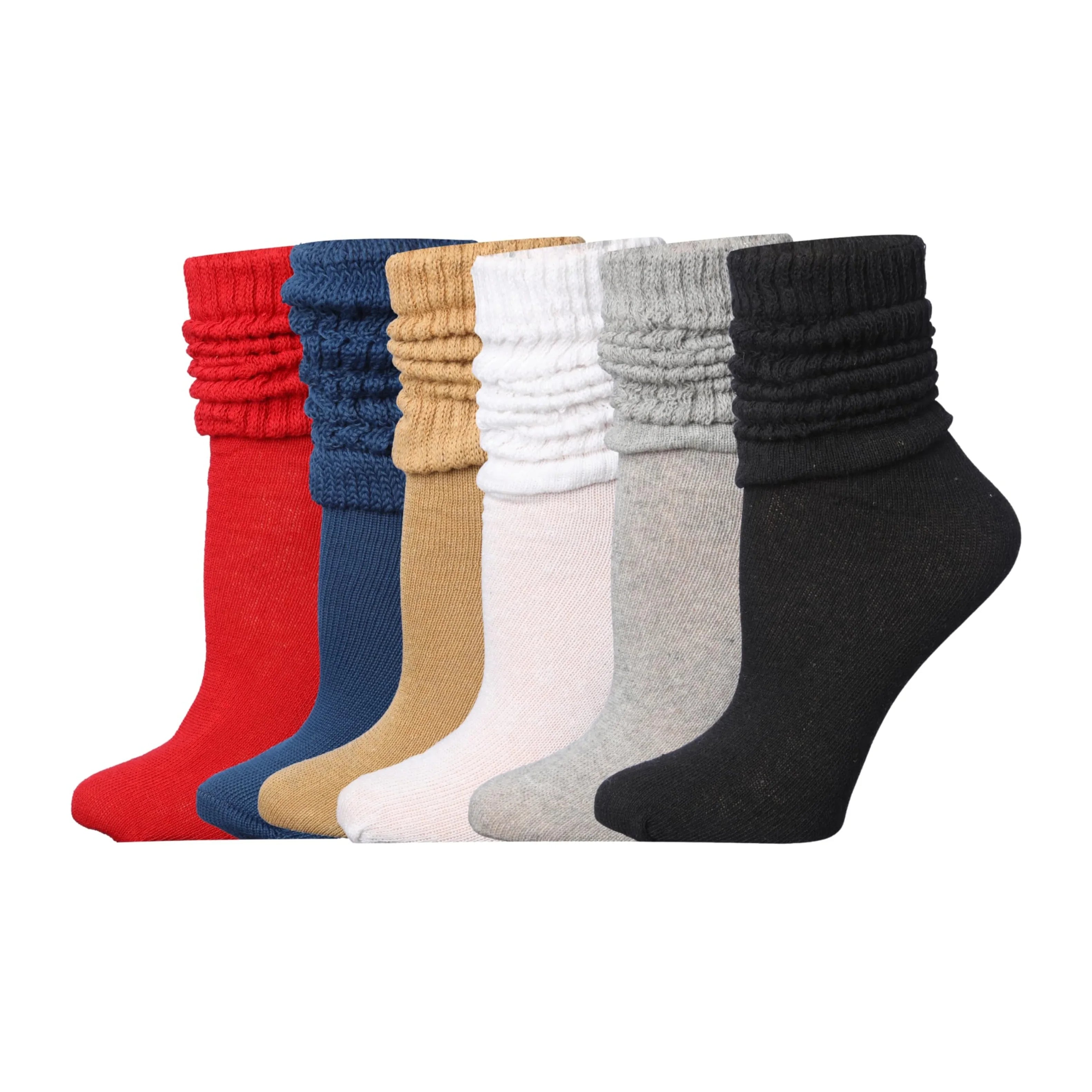 Cotton Scrunch Socks