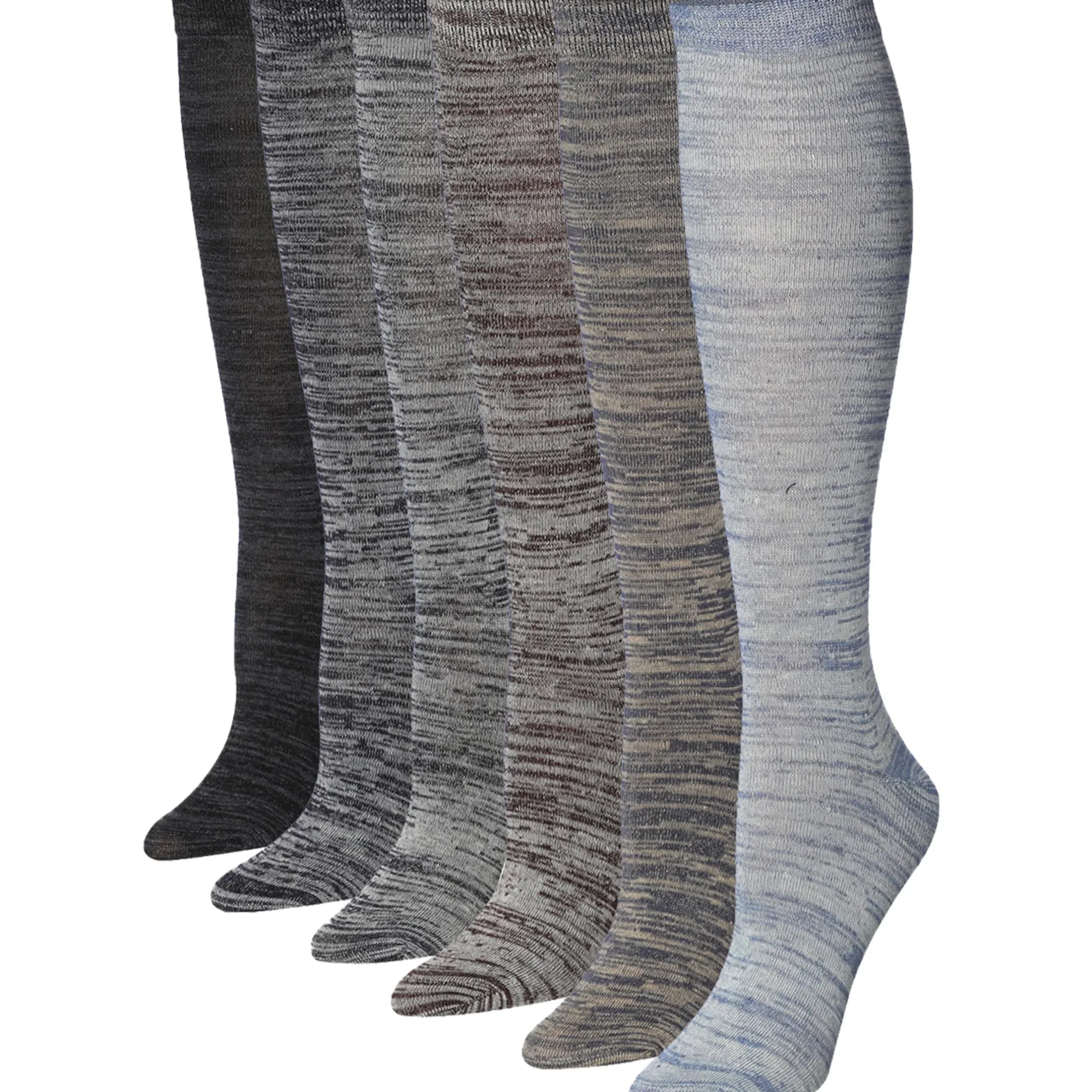 Monochrome Knee High Socks
