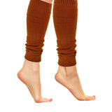  Women's Solid Rustic Shades Workout Leg Warmers - Socks