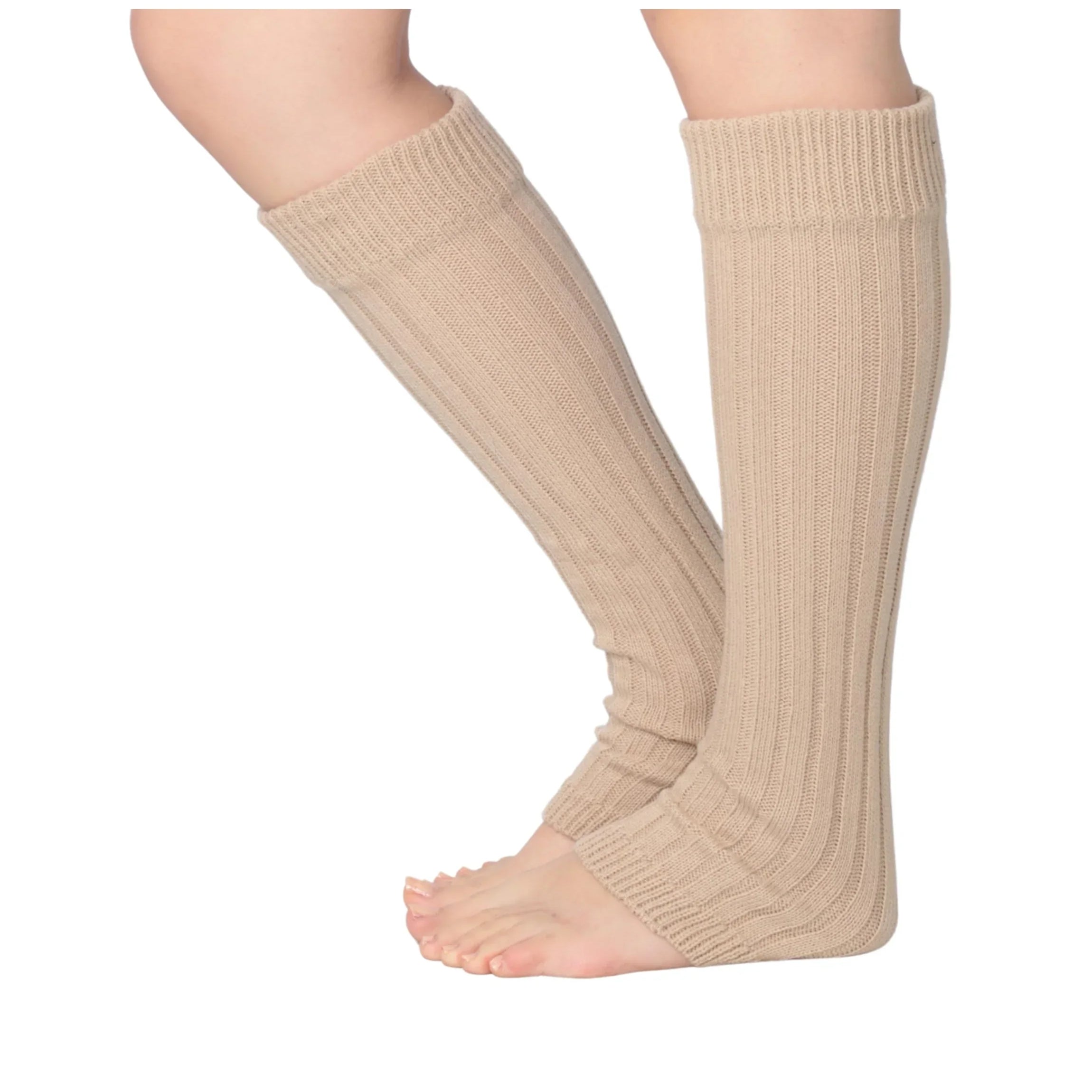 Pale Brown Leg Warmers