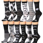 Black White Socks
