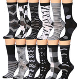 Black White Socks