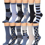 Navy and Grey Socks