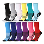  12 Pair Cushion Crew Socks for Women, Comfortable Performance Socks for Running, Hiking, and Athletic Activities -  Socks