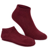 Men's Dark Tone No Show Socks - 20 Pairs