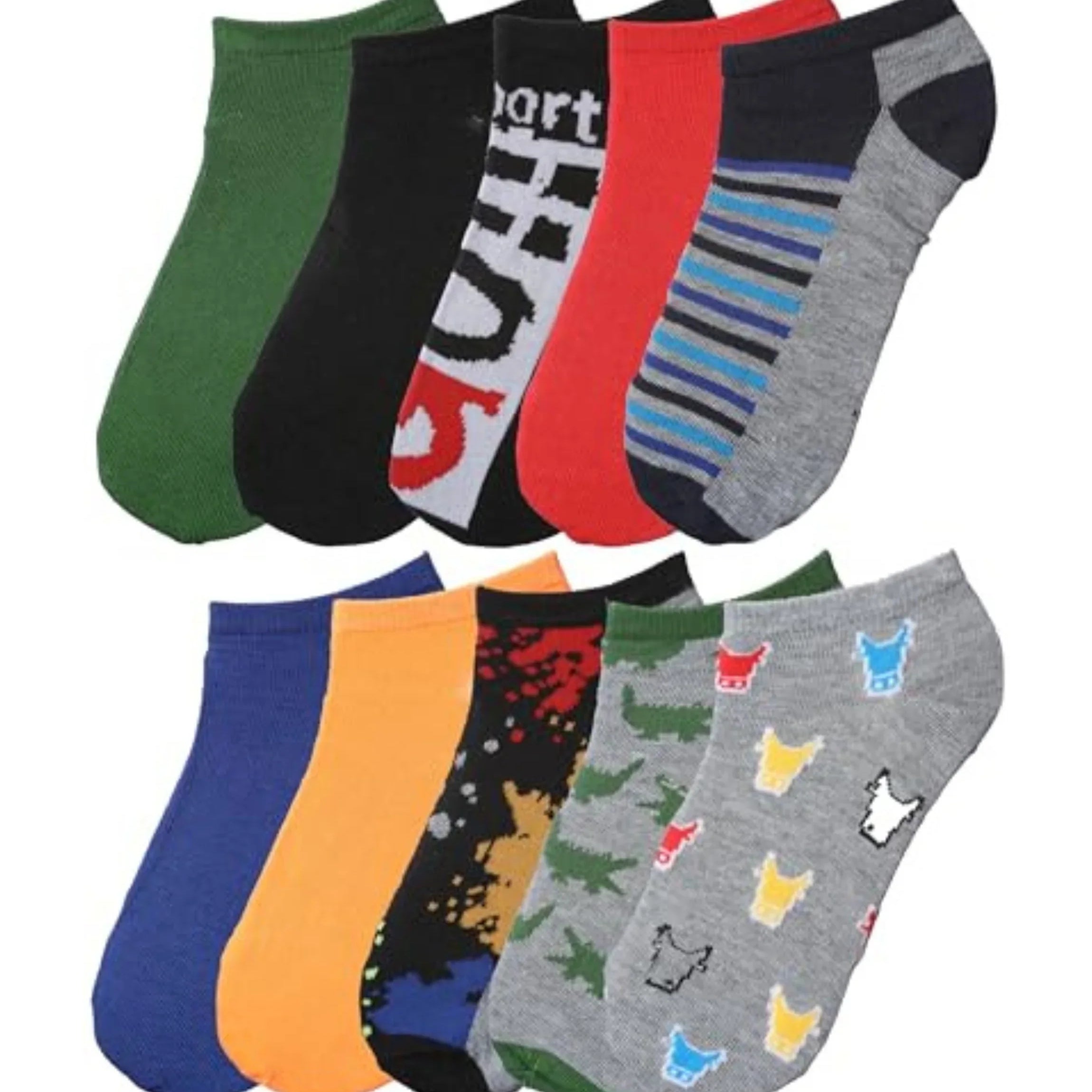 Boys Sports Low Cut Socks