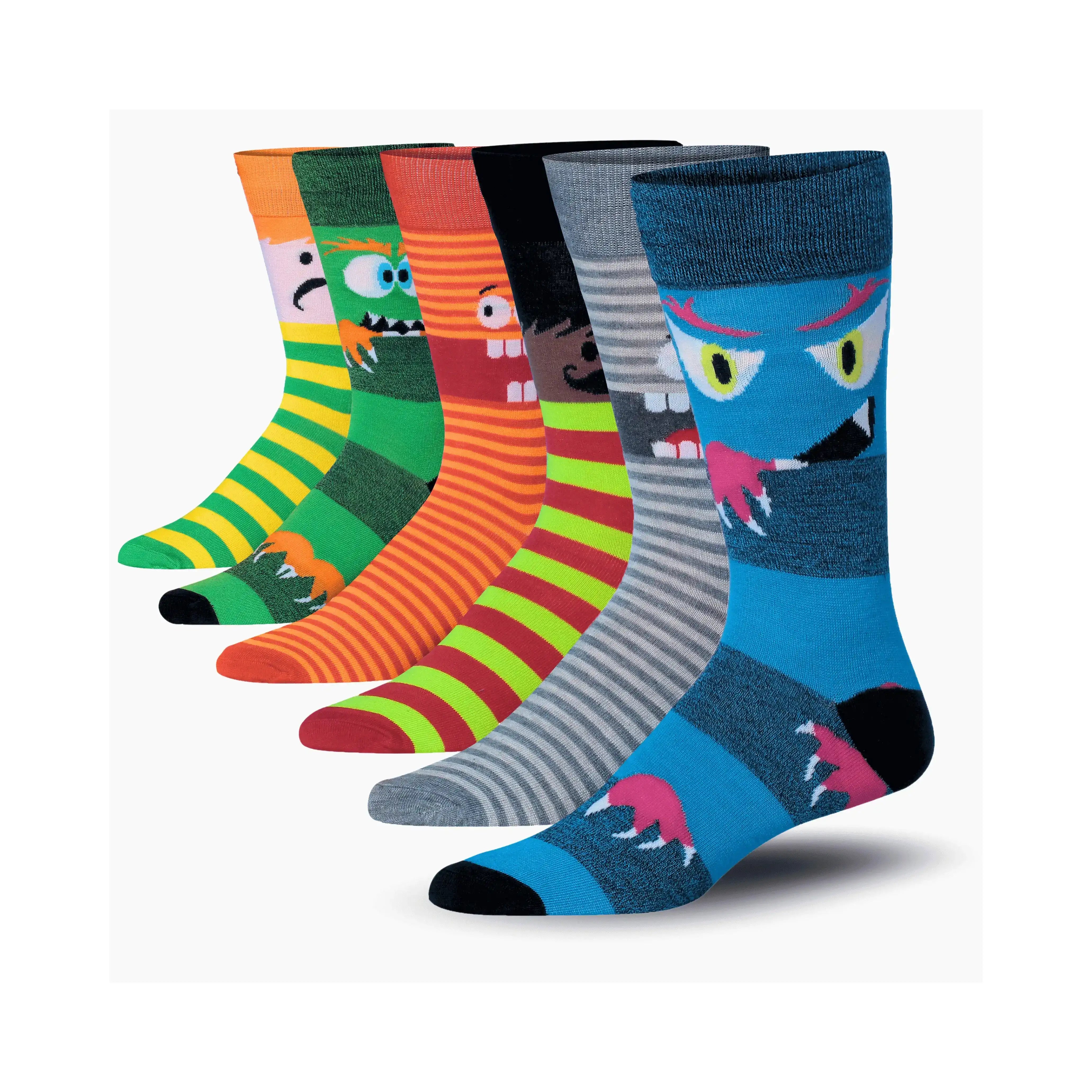 Men's Cheerful Monster Socks