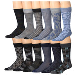 Men's Shadow Print Socks