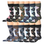 Heather Argyle Socks