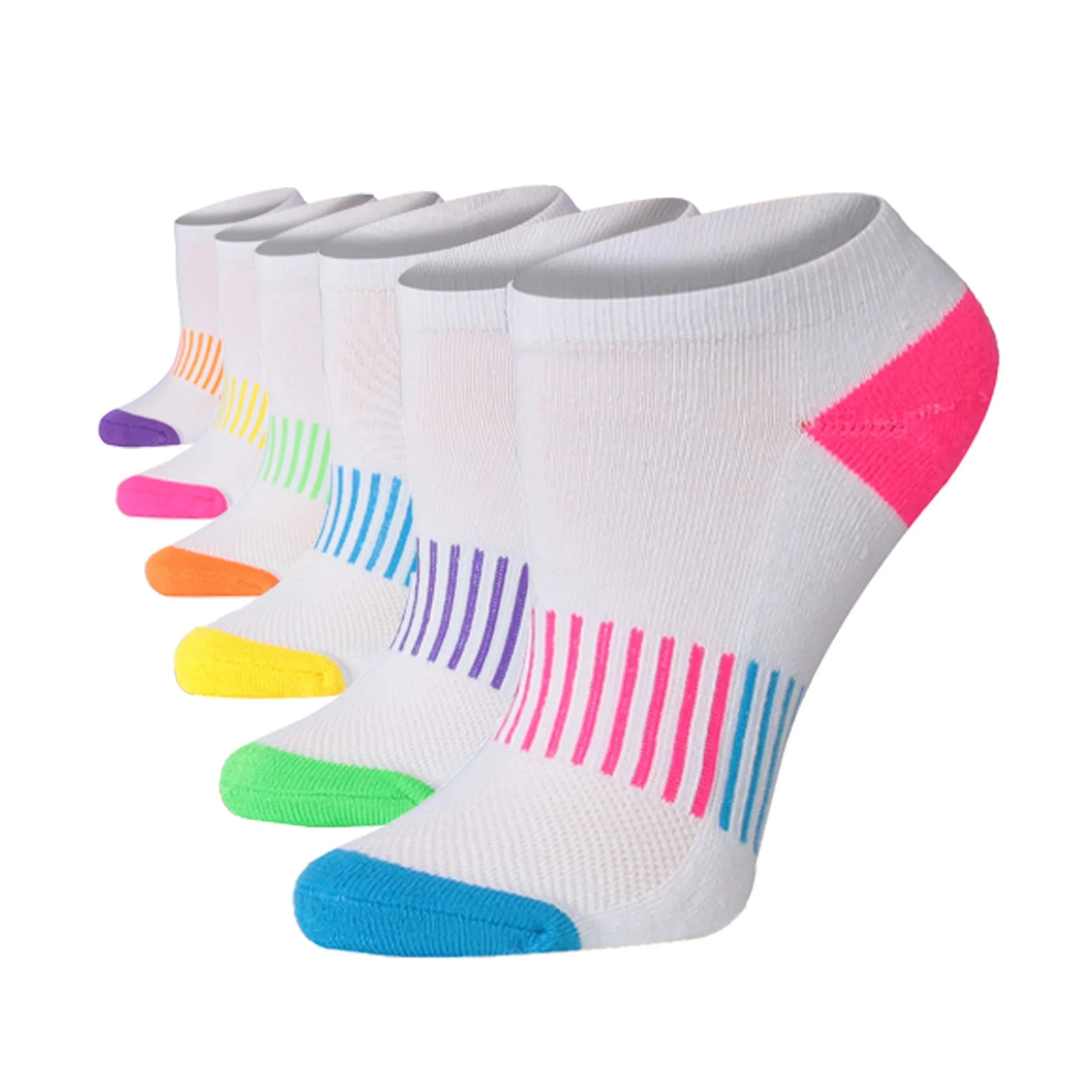 Women's White Work Socks