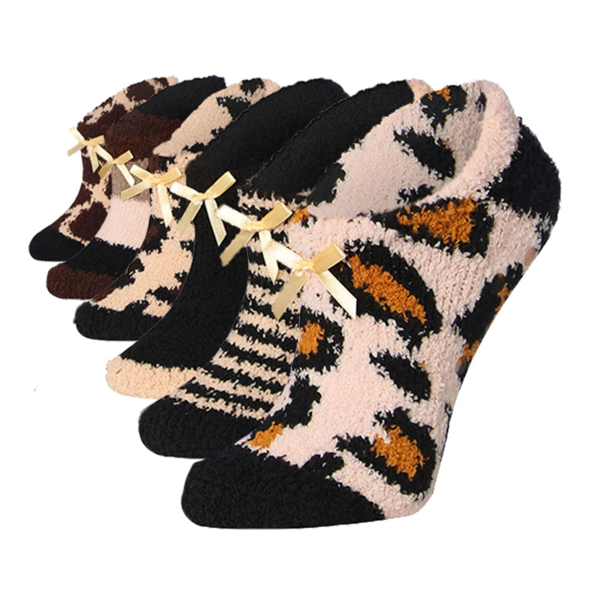 Wild Fuzzy Socks