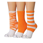 Sunny Leopard Fuzzy Socks