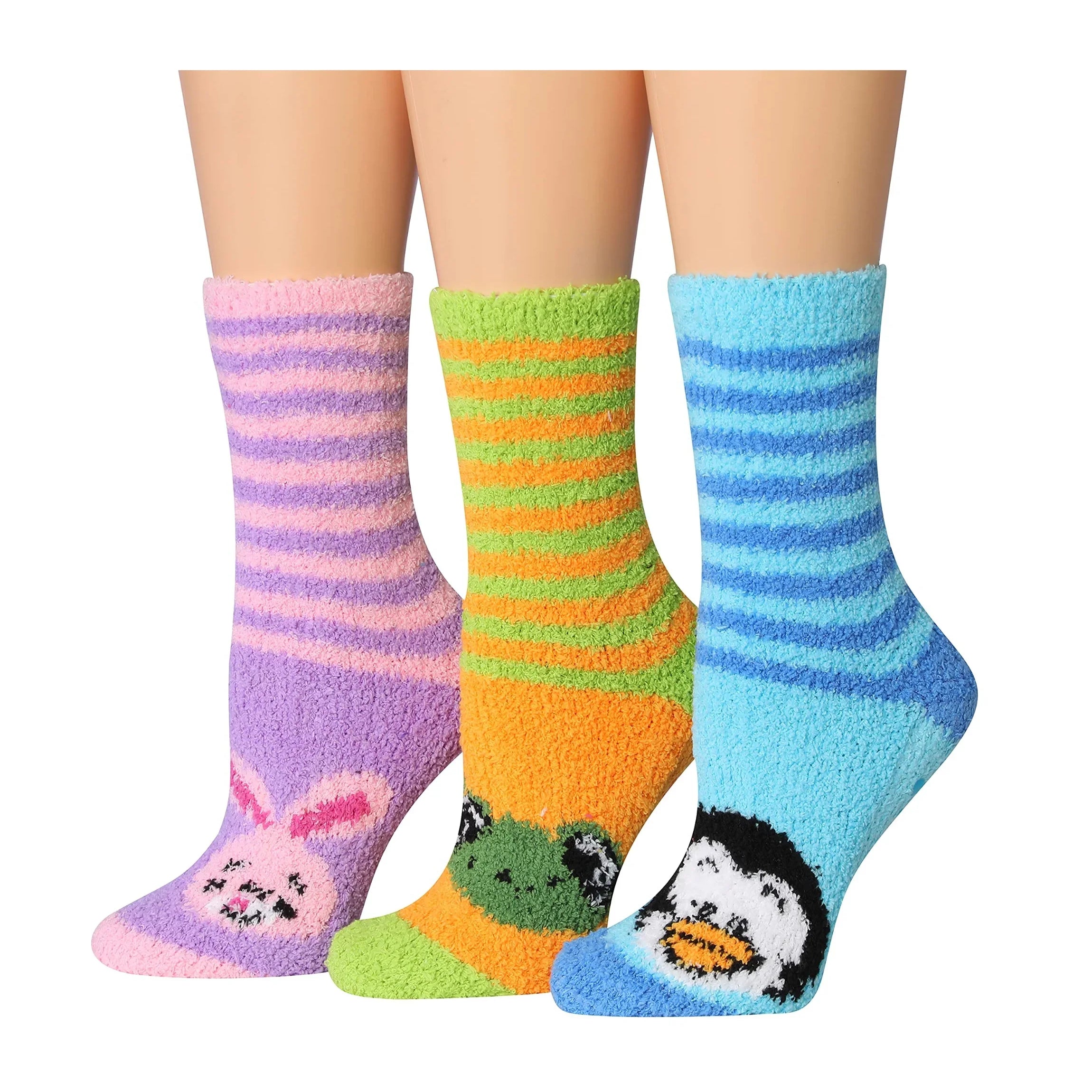 Pastel Fuzzy Socks
