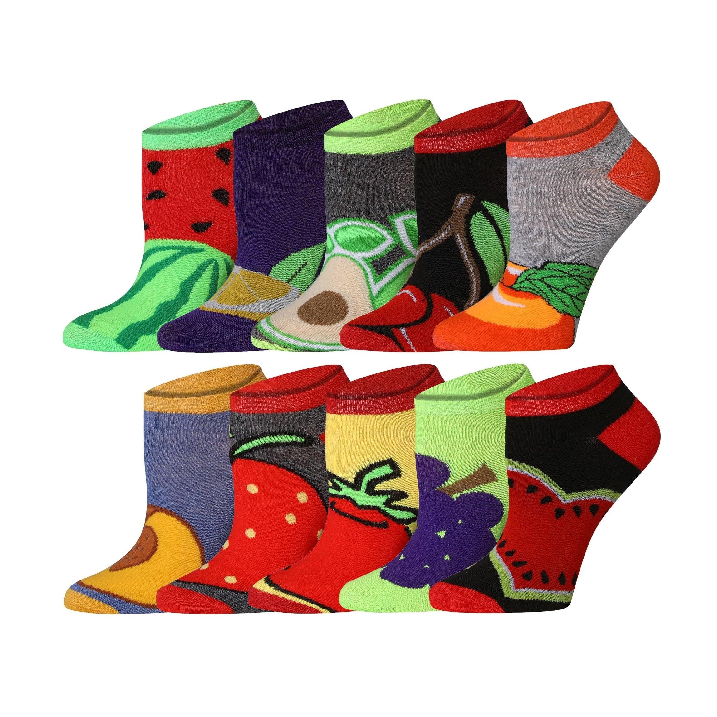  Mix Colors Low Cut Socks