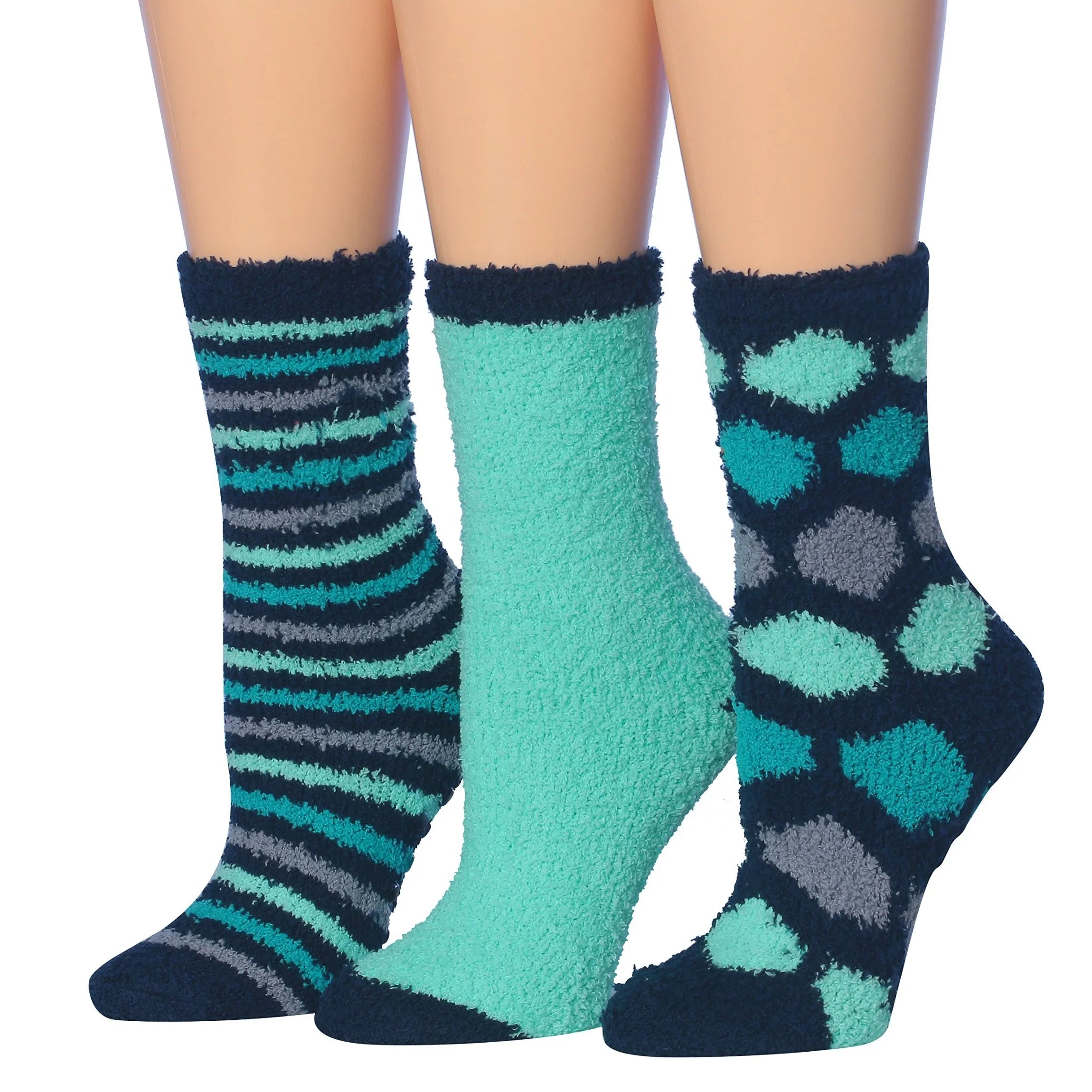 Glacial Fuzzy Socks