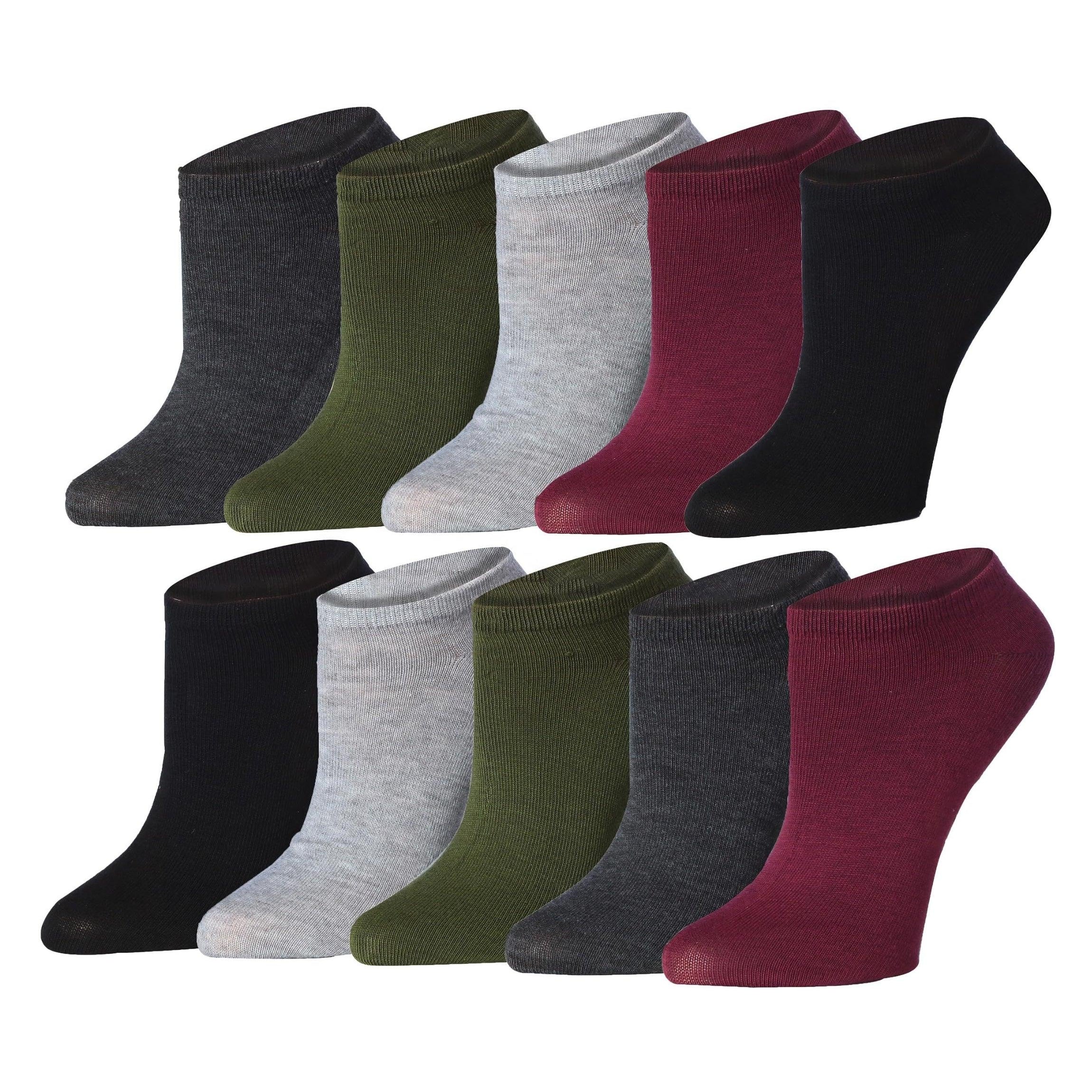 Maroon Low Cut Socks