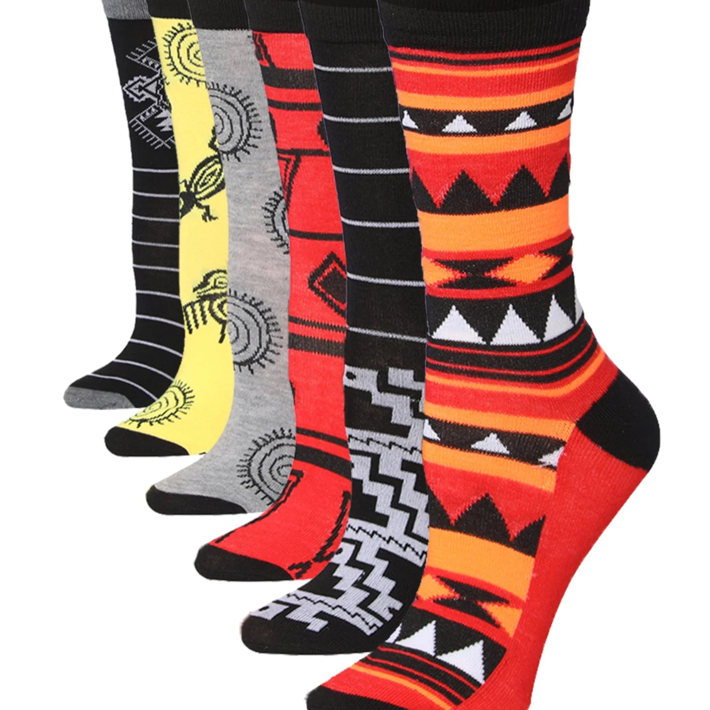 Ethnic Crew Socks