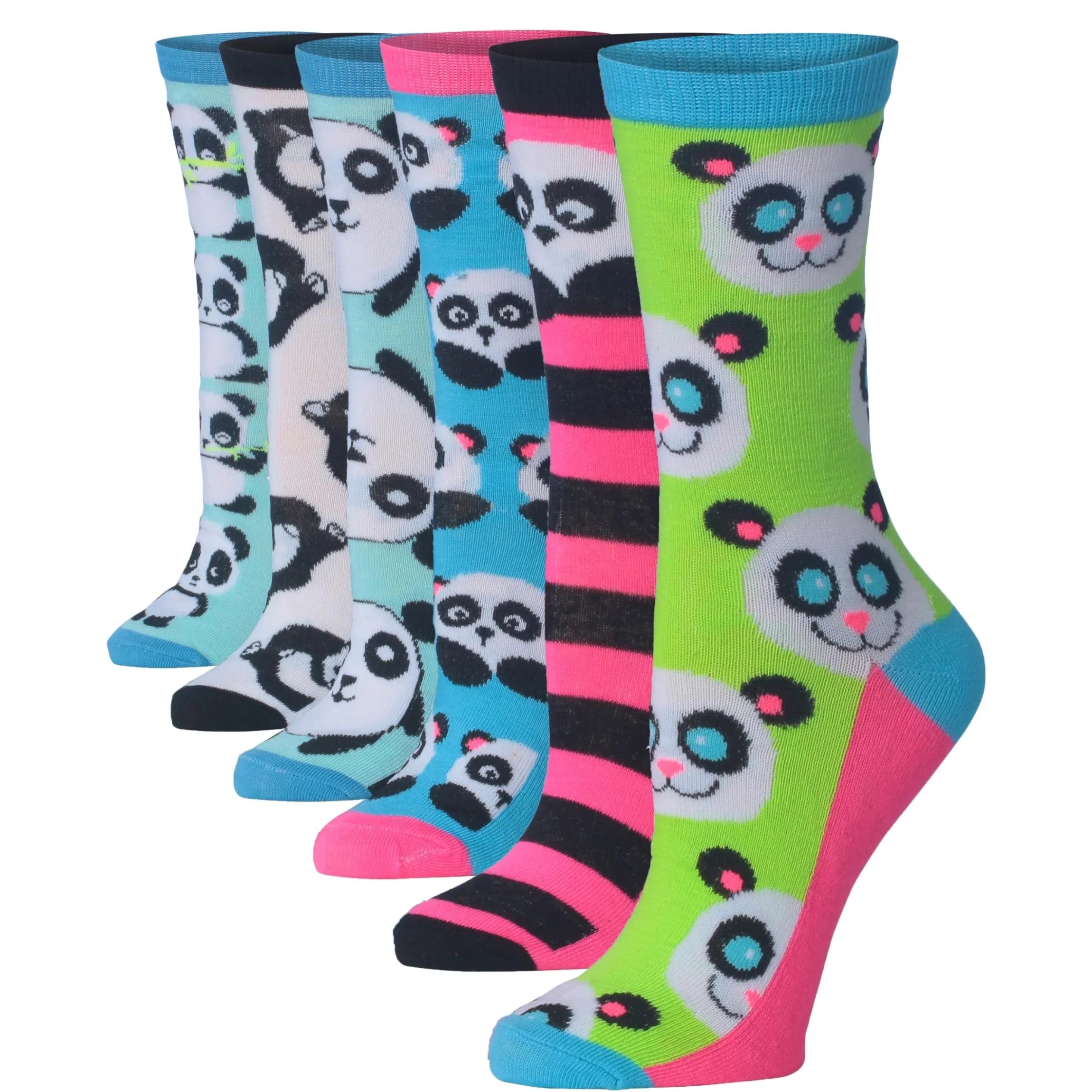 Panda Crew Socks