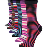 Multicolor Striped Pattern Socks