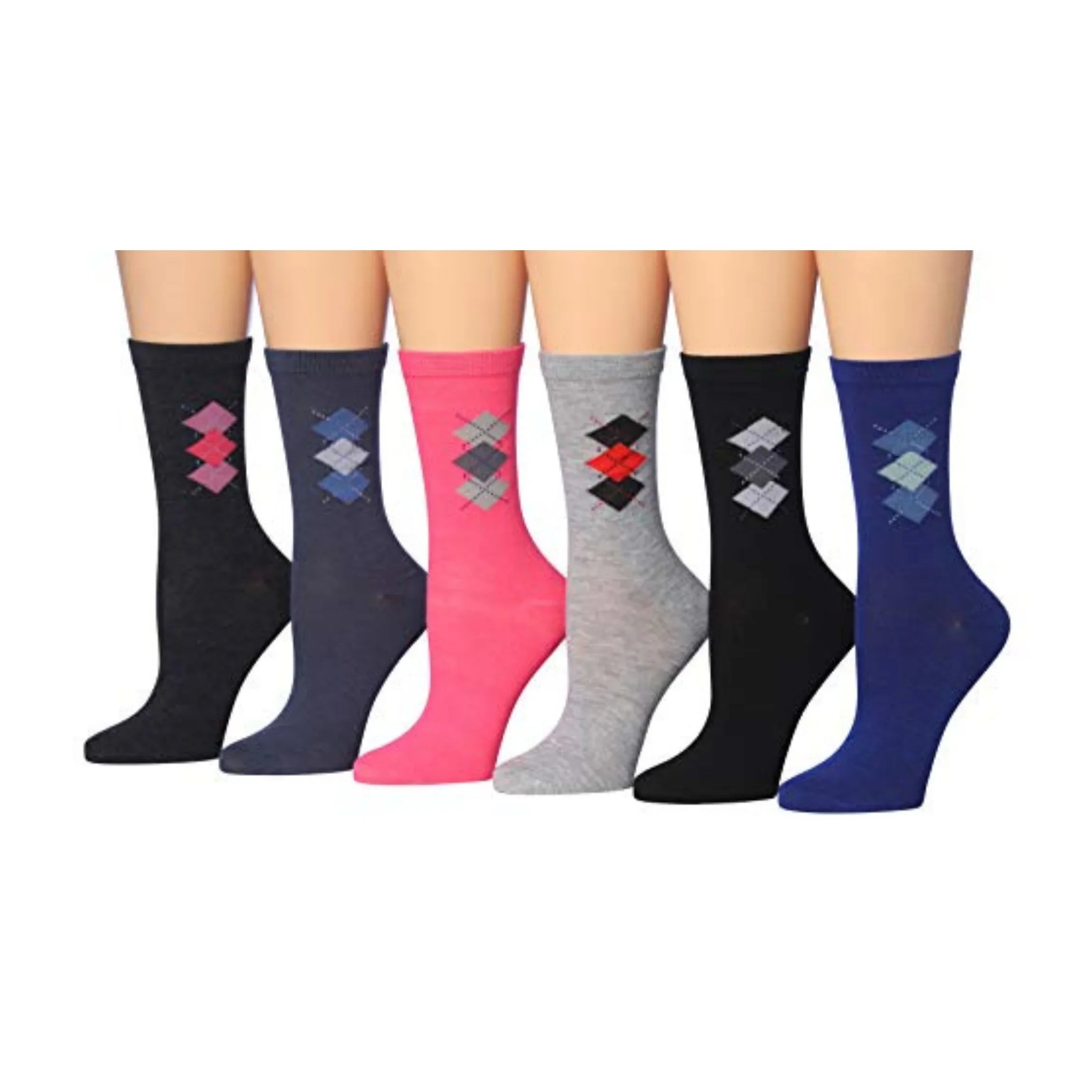 Women's Colorful Hues Dress Socks