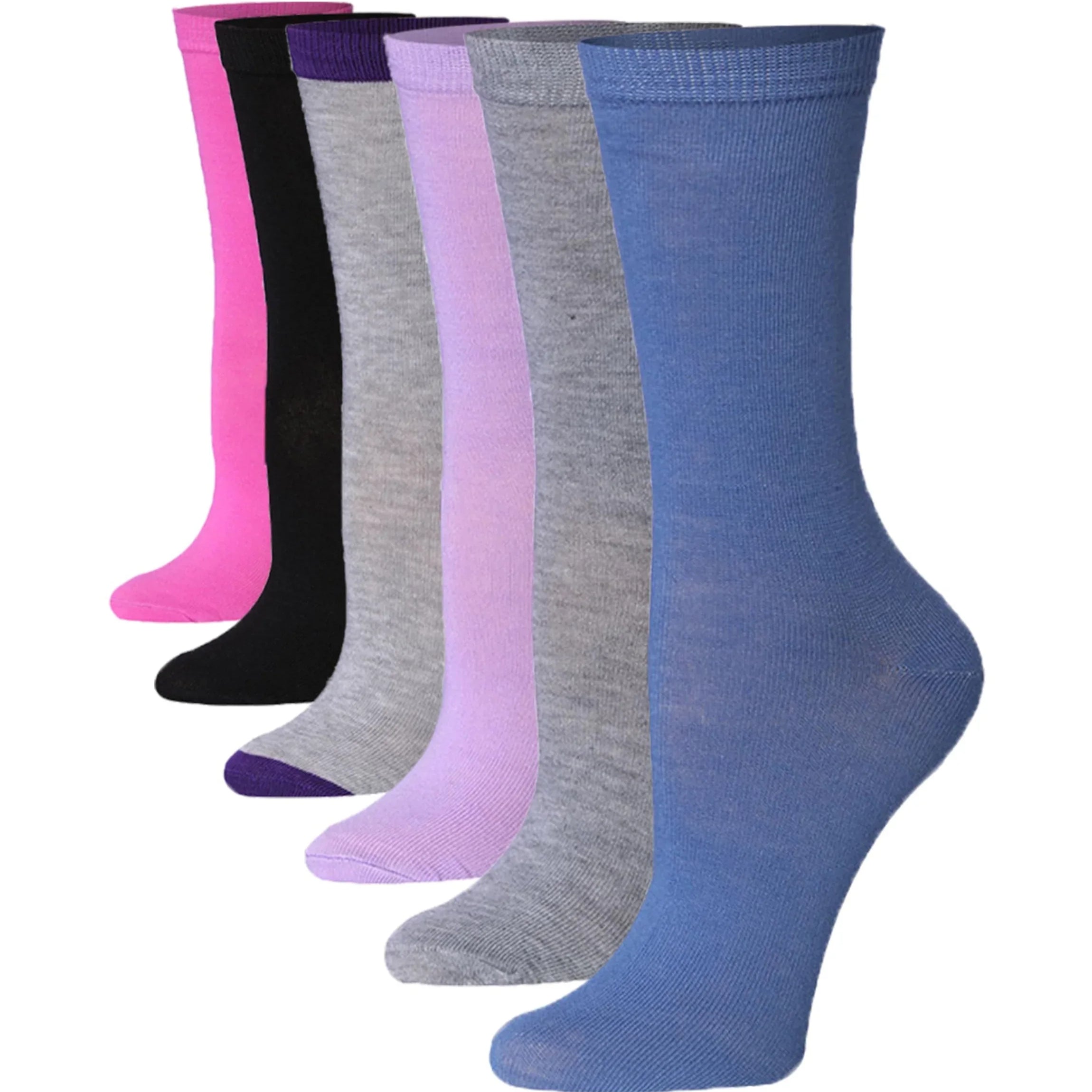 Solid Crew Socks