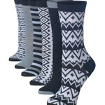Shades of Gray Crew Dress Socks