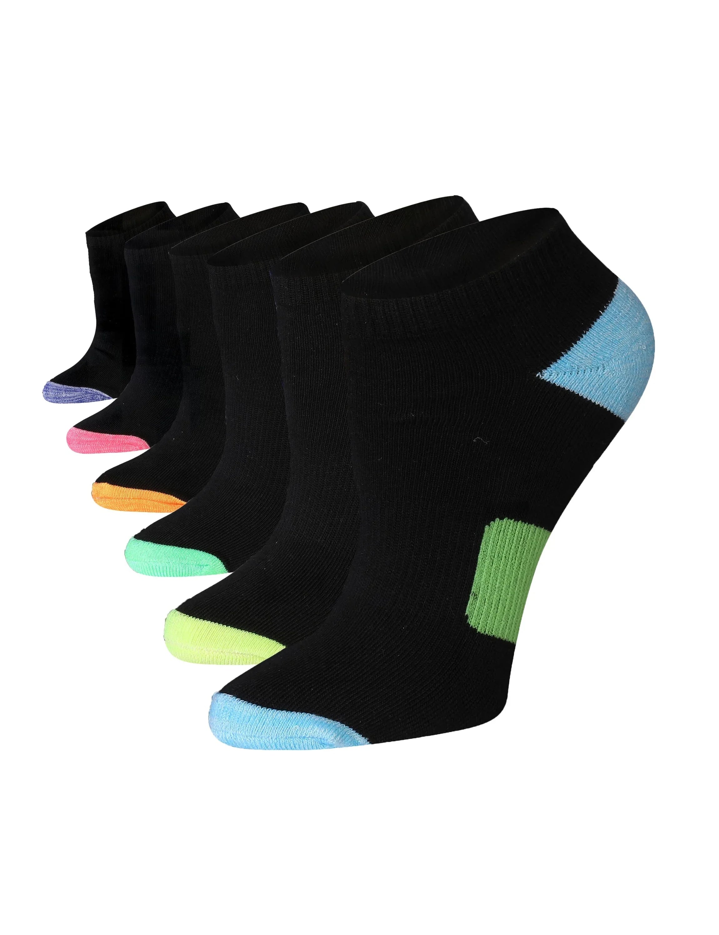 Women's Black Low Cut Socks